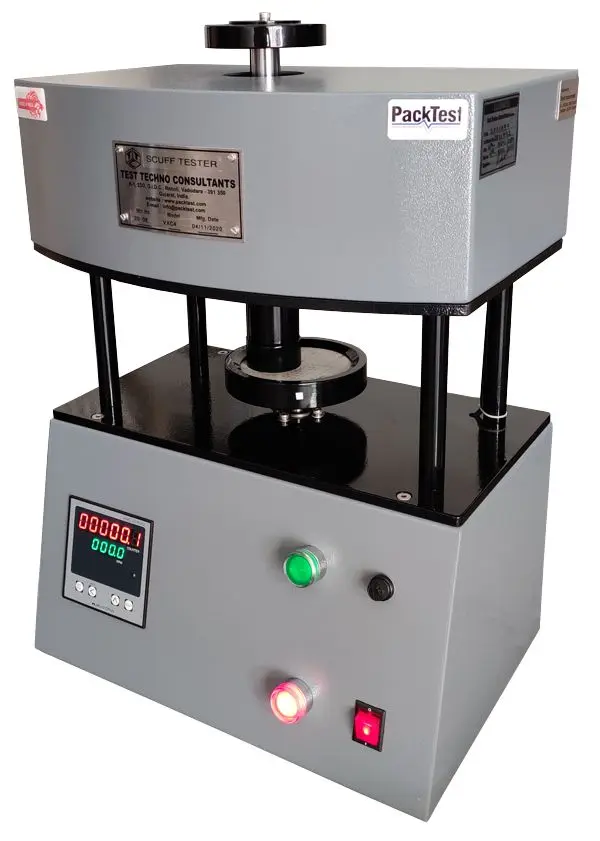 Scuff Tester (Rotary Rub Type)