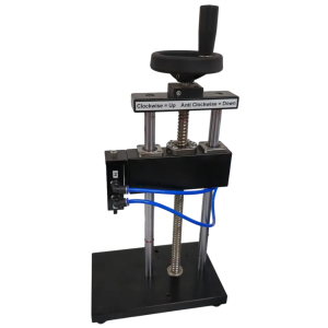 Adjustable Height Test Stand for Pack Burst Tester